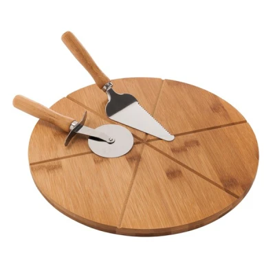 TADAR-ZESTAW DO SERWOWANIA PIZZY/DESKA+ŁOPATKA+RADEŁK0/