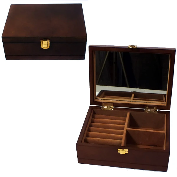 TOM-SZKATUŁKA DREWNO WY11040 20X7X16CM