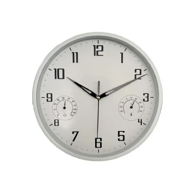 AS-ZEGAR/TERMO/HIGRO 30CM BIAŁY