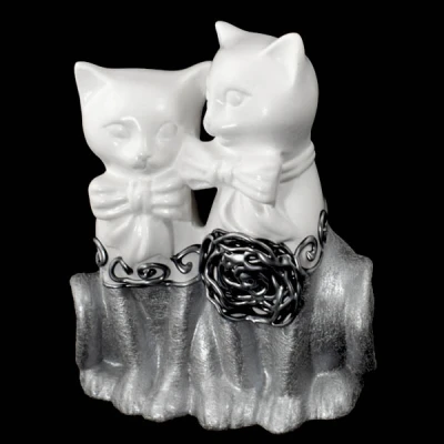 CER-KOT BLIŻNIAK *1/2 RÓŻA-BIAŁY* C-569-1/2R