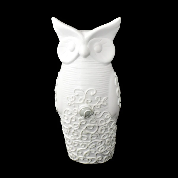 CER-SOWA DUŻA *DEKOR BIAŁY* C-498DB