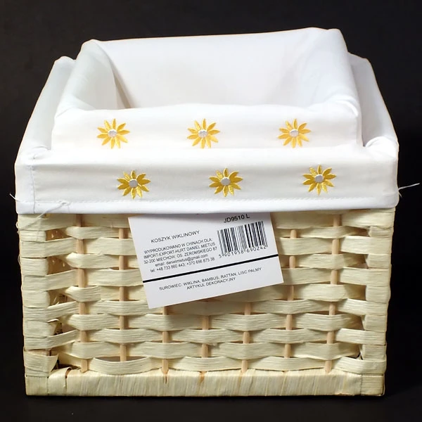 DM-KPL. 2-SZUFLAD WIKLINOWYCH KWADR. 9510 G15 KREM