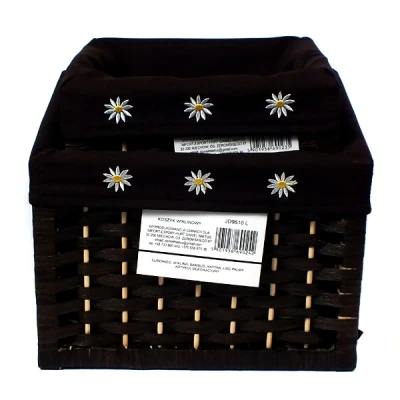 DM-KPL. 2-SZUFLAD WIKLINOWYCH KWADR. 9510 L101 BRĄZ