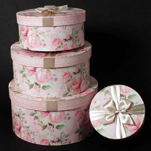 GARDEN-KPL 4 PUDEŁEK OKRĄGŁYCH *H5182-C289*