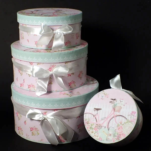 GARDEN-KPL. 4 PUDEŁEK OKRĄGŁYCH *H5182M-C421*