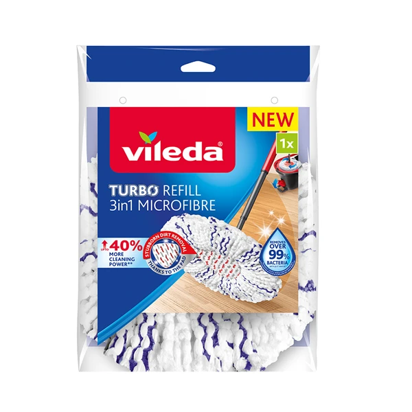 VILEDA-WKŁAD EASY WRING TURBO MICROFIBRA 3IN1 167749
