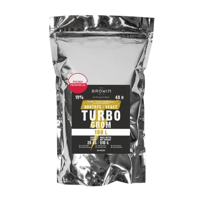 BR-DROŻDZE GORZELNICZE TURBO 48H 100L 403191