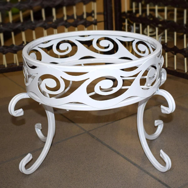 DĄSTAL - STOJAK *I* NISKI BIAŁY 10-1521