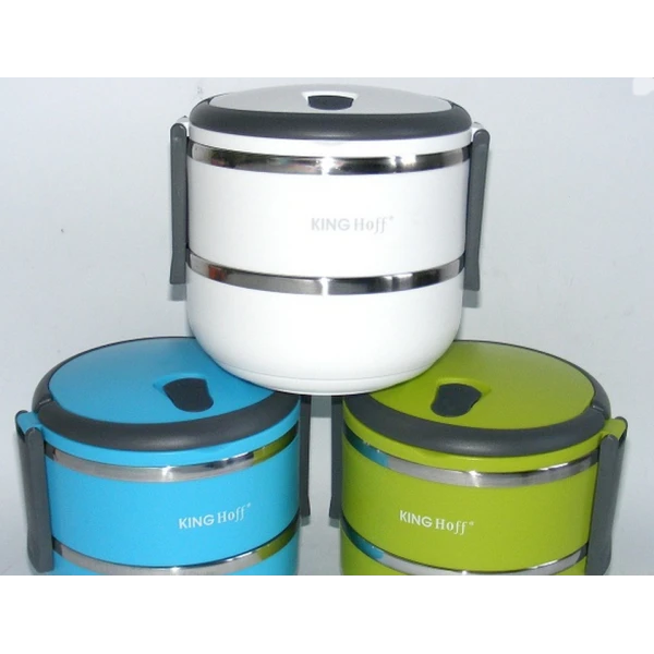 KH-2165 POJEMNIK OKRĄGLY 2CZ.*LUNCH* 1,4L