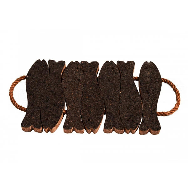 KOR-PODKŁADKA KORKOWA POD GARNEK RYBKI 5 NEGRO