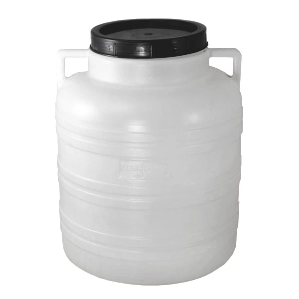 TG-BECZKA *STERK* 40L Z UCHWYTAMI BIAŁA