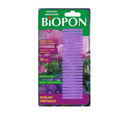 BIOP-PAŁECZKI DO KWITNĄCYCH 30SZT