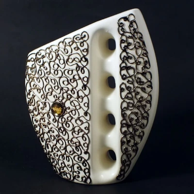 CER-WAZON 4 OTWORY *DECOR ZŁOTY* C-220DZ