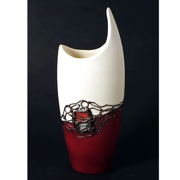 CER-WAZON REKIN CHUDY *DECOR MAHOŃ* C-388DM