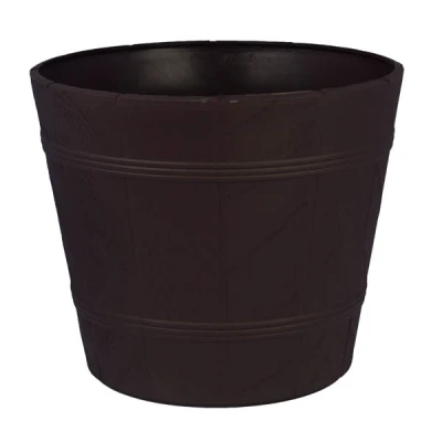 OSŁONKA DREWNOPODOBNA 7 BRĄZOWA h35 fi42