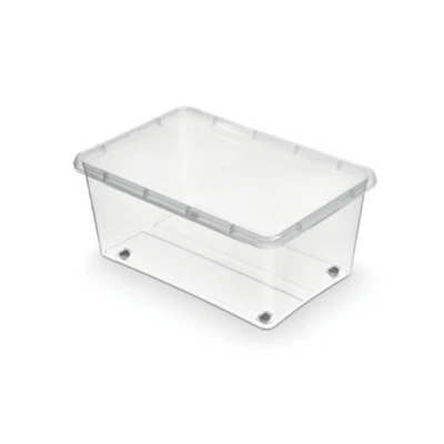 POJEMNIK *SIMPLE BOX* NA KÓŁKACH BEZ KLIPSA 40L Z/P 1721