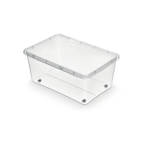 POJEMNIK *SIMPLE BOX* NA KÓŁKACH BEZ KLIPSA 40L Z/P 1721