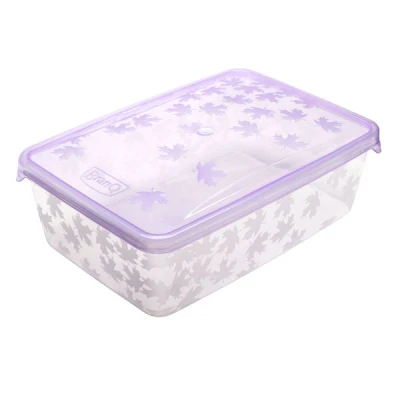 PLASTIKOWY POJEMNIK NA ŻYWNOŚĆ PROSTOKĄTNY 1,35L Z POKRYWKĄ LUNCHBOX