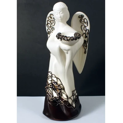 CERKAM-ANIOŁ ANNA DECOR 1/2 BRĄZ/VENGE C-061-1/2BR/V