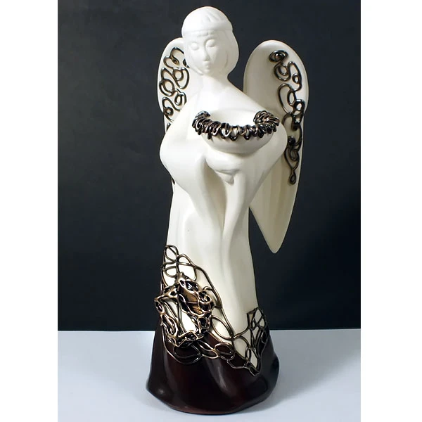 CERKAM-ANIOŁ ANNA DECOR 1/2 BRĄZ/VENGE C-061-1/2BR/V