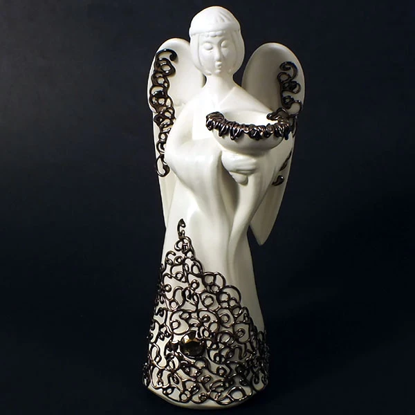 CERKAM-ANIOŁ ANNA DECOR 1/2 ZŁOTO C-061-1/2Z