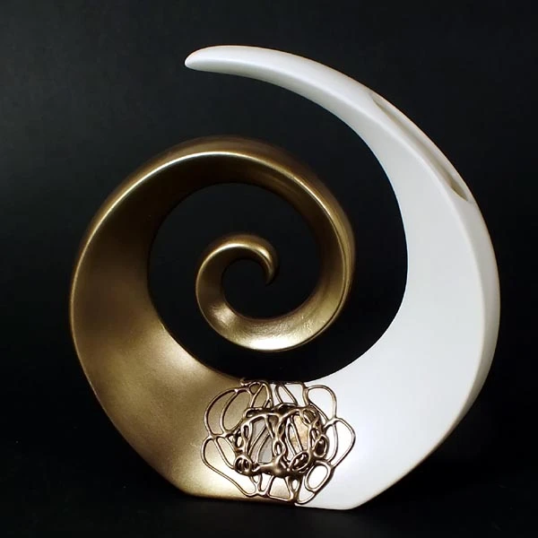 CERKAM-STROIK SPIRALA DUŻA *DECOR 1/2 ZŁOTY* C-231-1/2Z