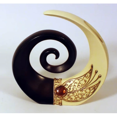 CERKAM-STROIK SPIRALA DUŻA *DECOR VENGE* C-231DV/BR