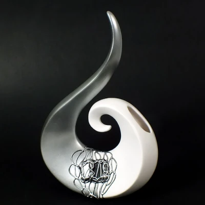 CERKAM-STROIK WIOLONCZELA ŚREDNIA *DECOR 1/2 SREBRO*C-232-1/2S