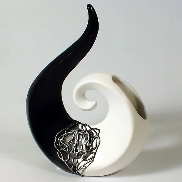 CER-STROIK WIOLONCZELA ŚREDNIA *DEKOR CZARNY* C-232DC