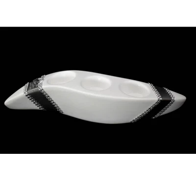 CER-ŚWIECZNIK III ESKA *DECOR PASEK BIALY* C-905P