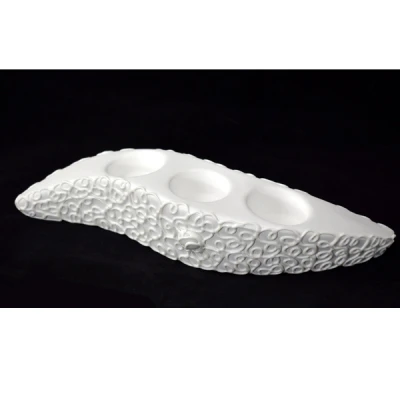 CER-ŚWIECZNIK III ESKA *DEKOR BIAŁY* C-905DB