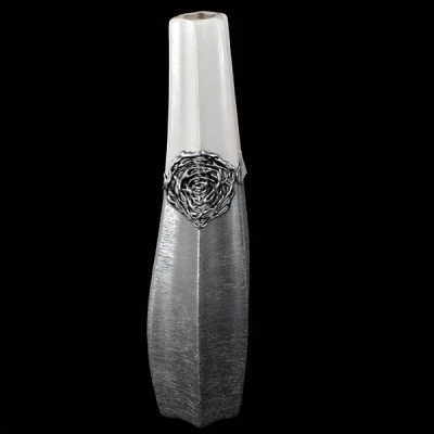 CER-WAZON KABACZEK DUŻY *1/2 RÓŻA-BIAŁY* C-683-1/2R