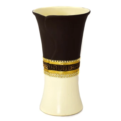 CER-WAZON ŻMIJKA *DECOR PASEK 1/2 KREM* C-766P