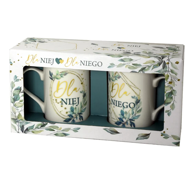 CF-ZESTAW 2-KUBKÓW 290ML *DLA NIEJ/DLA NIEGO*