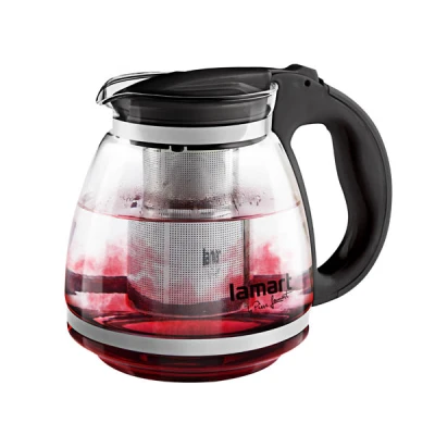 FAST-DZBANEK Z ZAPARZACZEM 1,5L LT7027 CZARNY