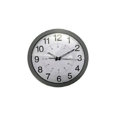 FENIKS-ZEGAR ŚCIENNY 35CM *TIMO 72* SZARY