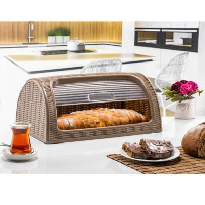 KATEX-CHLEBAK *RATTAN* 417X269X181MM *BRĄZ*