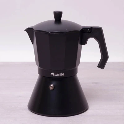 KAWIARKA ALUMINIOWA 450ML CZARNA 2513