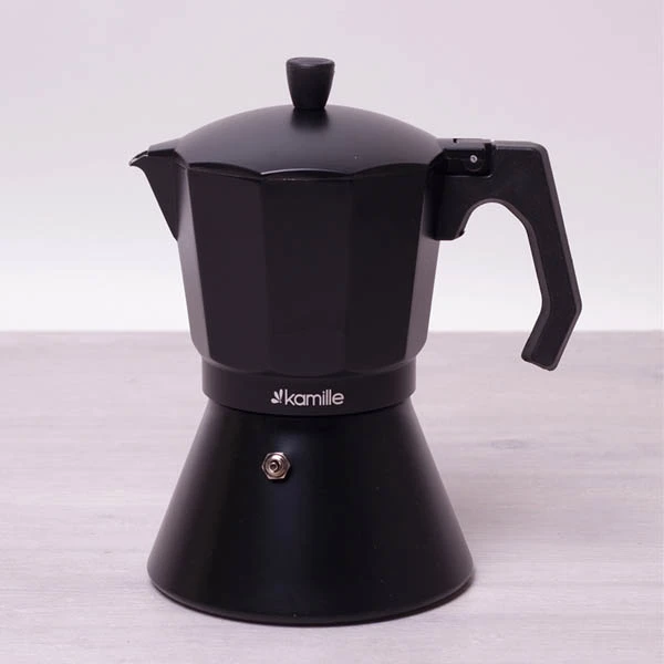 KAWIARKA ALUMINIOWA 450ML CZARNA 2513