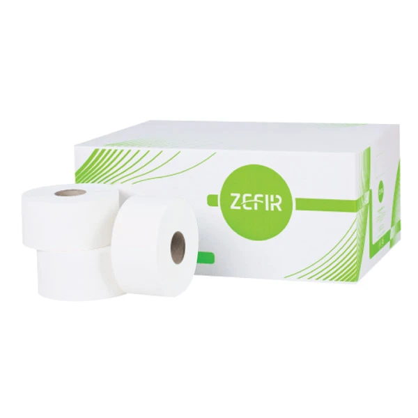 KPL. 12 ROLEK PAPIERU ZEFIR BIG ROLA C130 2W MAKULATURA 80% A'12