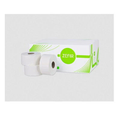 KPL. 12 ROLEK PAPIERU ZEFIR JUMBO C100 2W MAKULATURA 80% A'12