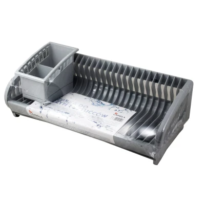 LAMELA-SUSZARKA DO NACZYŃ + OCIEKACZ *JASNY SZARY*