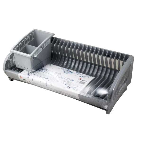 LAMELA-SUSZARKA DO NACZYŃ + OCIEKACZ *JASNY SZARY*