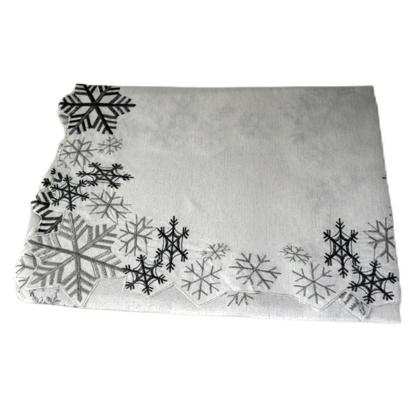 MESA-BIEŻNIK ŚWIĄTECZNY 50*100 SREBRNY 503