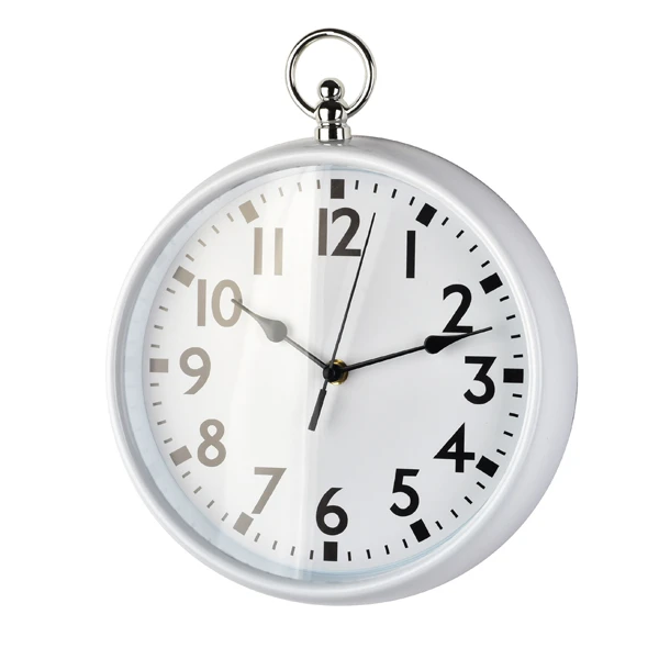 MON-ZEGAR OKRĄGŁY BIAŁY 30CM  8346