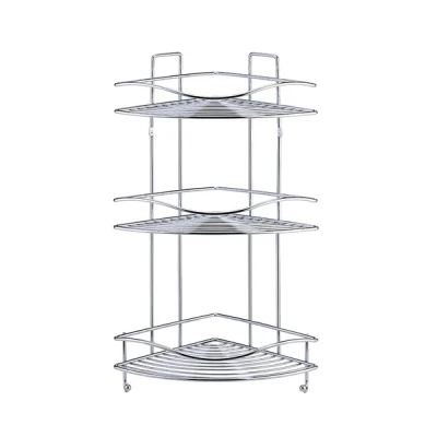 MX0954-PÓŁKA ŁAZIENKOWA NAROŻNA 3 POZIOMOWA