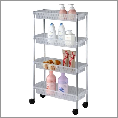 MX3058-REGAŁ NIERDZ. NA KÓŁKACH 4 PÓŁKOWY