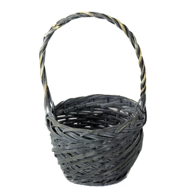 ORIS-KOSZYK WIKLINOWY TX2022-085 DUŻY SZARY