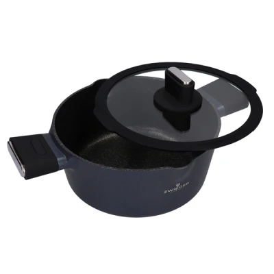 ZWIEGER-GARNEK 24CM/3,5L Z POKRYWĄ *VESNA*