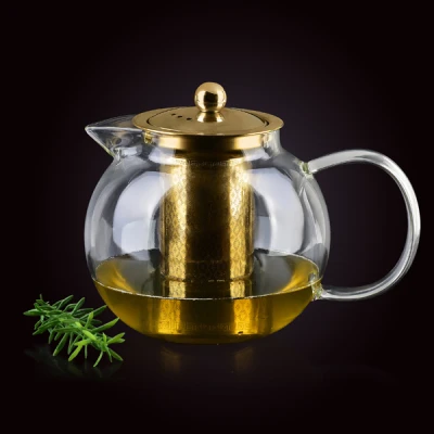 MON-DZBANEK SZKLANY 1L Z METALOWYM ZAPARZACZEM 3626